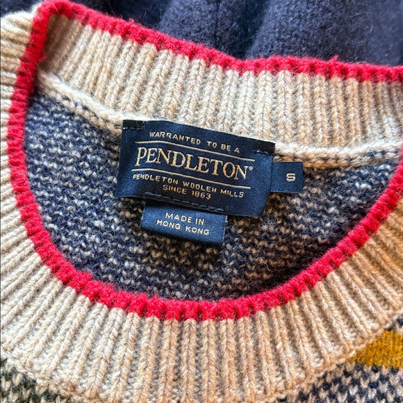 Pendleton Multicolor Wool Knit - Picture 2 of 5